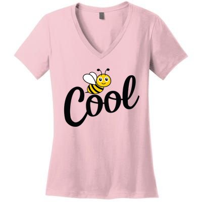 Bee Cool Summer Women's V-Neck T-Shirt