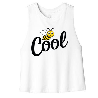 Bee Cool Summer Women's Racerback Cropped Tank