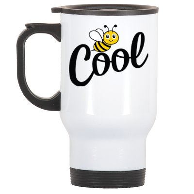 Bee Cool Summer Stainless Steel Travel Mug