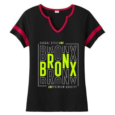 Bronx Casual Style Ladies Halftime Notch Neck Tee