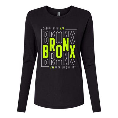 Bronx Casual Style Womens Cotton Relaxed Long Sleeve T-Shirt