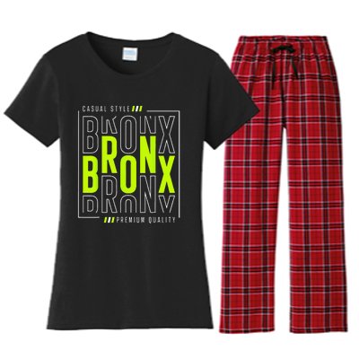 Bronx Casual Style Women's Flannel Pajama Set