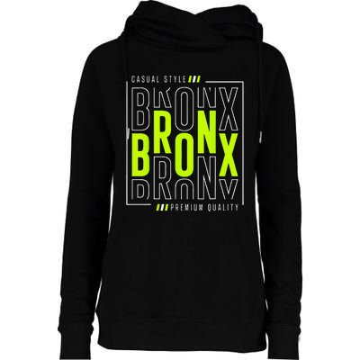 Bronx Casual Style Womens Funnel Neck Pullover Hood