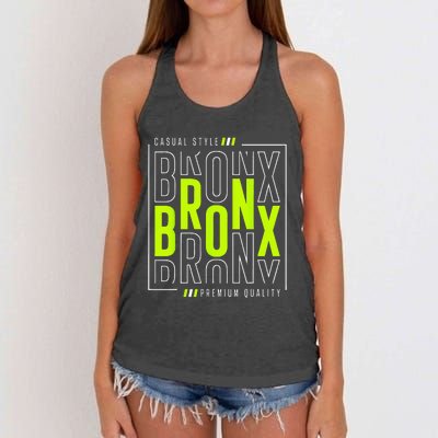 Bronx Casual Style Women's Knotted Racerback Tank