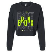 Bronx Casual Style Cropped Pullover Crew