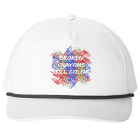 Broken Crayons Still Color Tal Health Awareness Supporter Snapback Five-Panel Rope Hat