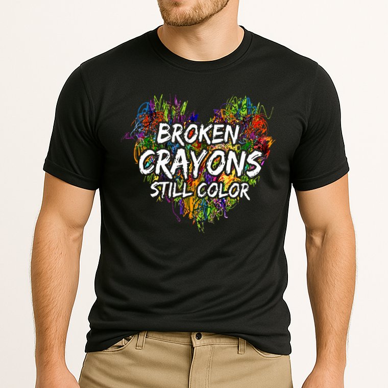 Broken Crayons Still Color Mental Health Awareness Supporter Performance Shirt