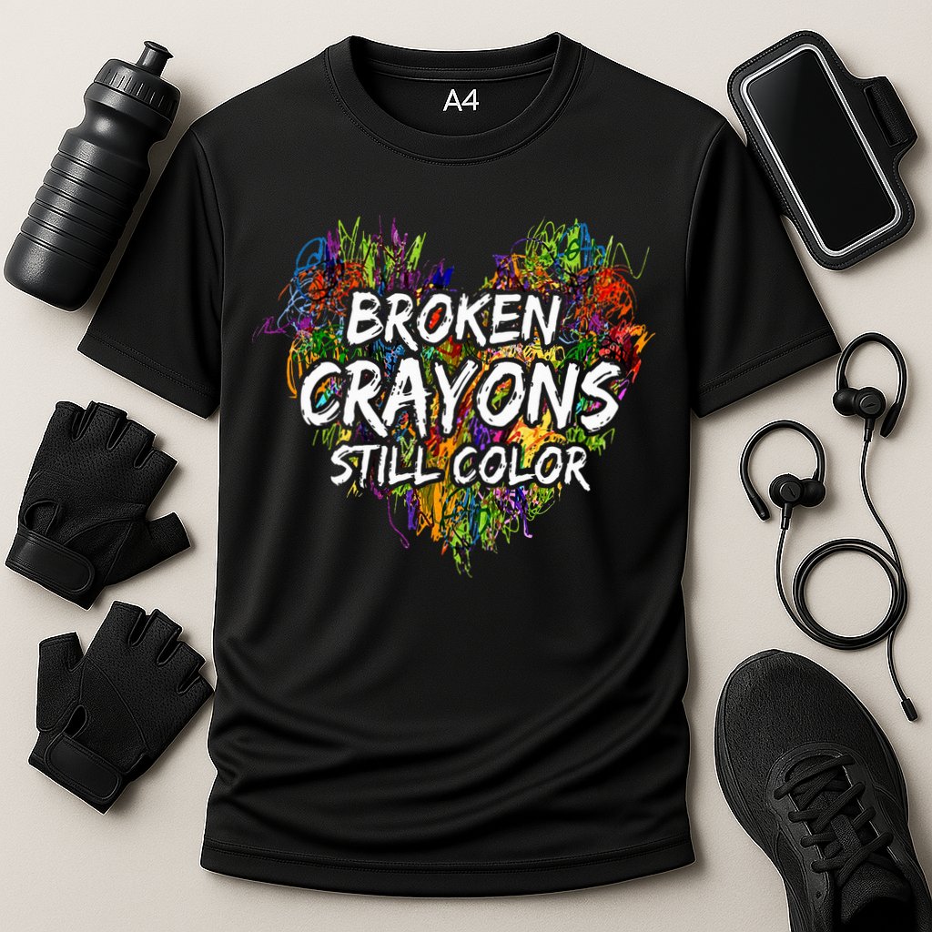 Broken Crayons Still Color Mental Health Awareness Supporter Performance Shirt