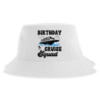 Birthday Cruise Squad Cruising Vacation Funny Birthday Sustainable Bucket Hat