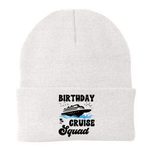 Birthday Cruise Squad Cruising Vacation Funny Birthday Knit Cap Winter Beanie