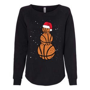 Basketball Christmas Santa Claus Xmas Day Hoop Sport Great Gift Womens California Wash Sweatshirt