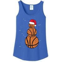 Basketball Christmas Santa Claus Xmas Day Hoop Sport Great Gift Ladies Essential Tank