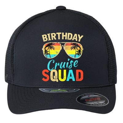 Birthday Cruise Squad Birthday Party Cruise Squad Flexfit Unipanel Trucker Cap