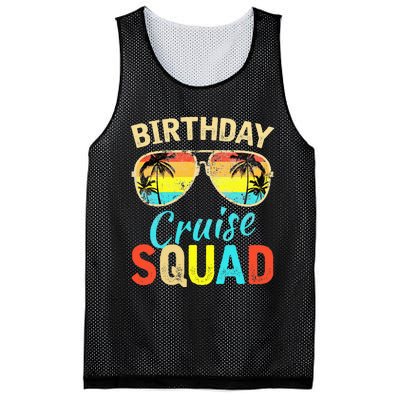 Birthday Cruise Squad Birthday Party Cruise Squad Mesh Reversible Basketball Jersey Tank