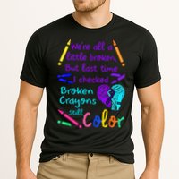 Broken Crayons Still Color Tee Suicide Prevention Awareness Performance Shirt