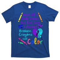 Broken Crayons Still Color Tee Suicide Prevention Awareness T-Shirt