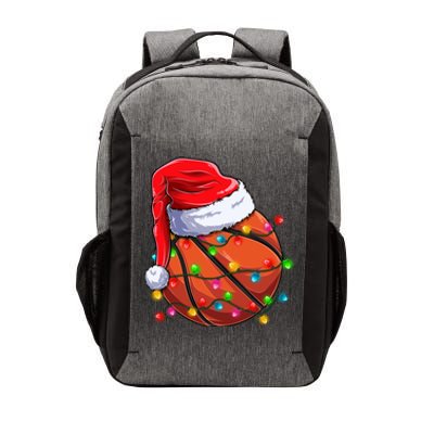 Basketball Christmas Santa Hat Funny Basketball Xmas Gift Vector Backpack