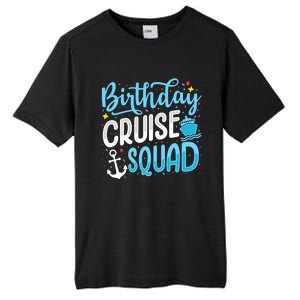 Birthday Cruise Squad Cruising Vacation Funny Crew Tall Fusion ChromaSoft Performance T-Shirt