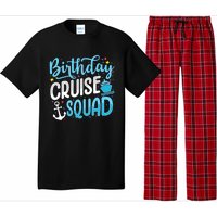 Birthday Cruise Squad Cruising Vacation Funny Crew Pajama Set