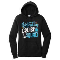 Birthday Cruise Squad Cruising Vacation Funny Crew Women's Pullover Hoodie