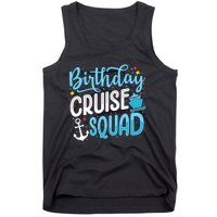 Birthday Cruise Squad Cruising Vacation Funny Crew Tank Top