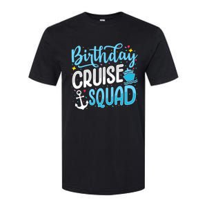 Birthday Cruise Squad Cruising Vacation Funny Crew Softstyle CVC T-Shirt