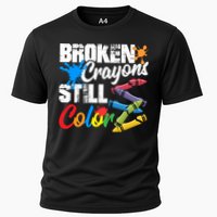 Broken Crayons Still Colortal Health Awareness Performance Shirt