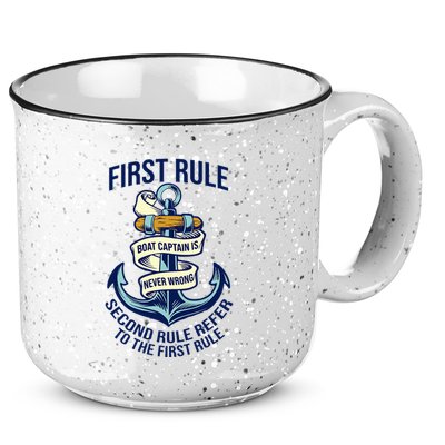 Boat Captain Sailor Seaman Seafarer Maritime Anchor 15oz Campfire Ceramic Mug