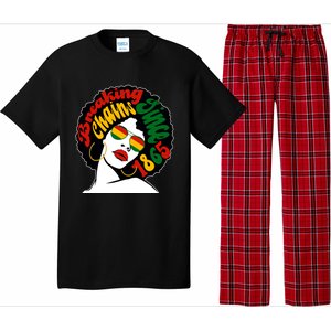 Breaking Chains Since 1865 Juneteenth Black American Freedom Gift Pajama Set