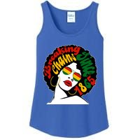 Breaking Chains Since 1865 Juneteenth Black American Freedom Gift Ladies Essential Tank