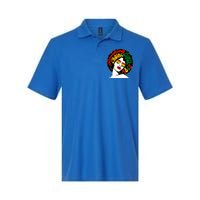 Breaking Chains Since 1865 Juneteenth Black American Freedom Gift Softstyle Adult Sport Polo