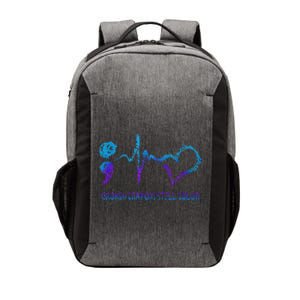 Broken Crayons Still Color Suicide Prevention Awareness Vector Backpack