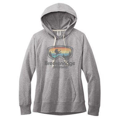 Breckenridge Colorado Ski Mountain Skiing Women's Fleece Hoodie