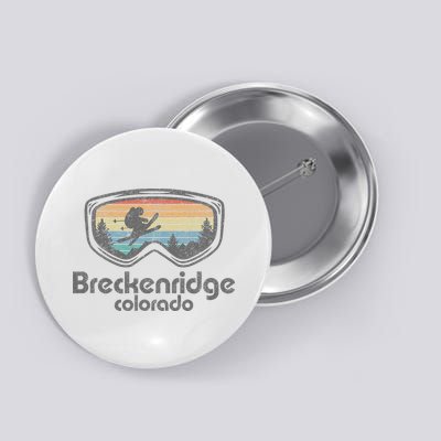 Breckenridge Colorado Ski Mountain Skiing Button