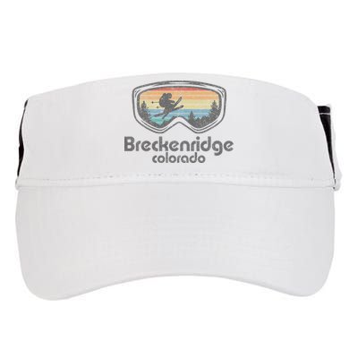 Breckenridge Colorado Ski Mountain Skiing Adult Drive Performance Visor