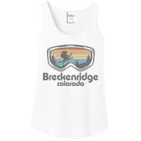 Breckenridge Colorado Ski Mountain Skiing Ladies Essential Tank