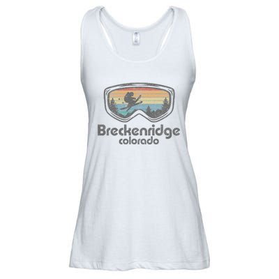 Breckenridge Colorado Ski Mountain Skiing Ladies Essential Flowy Tank