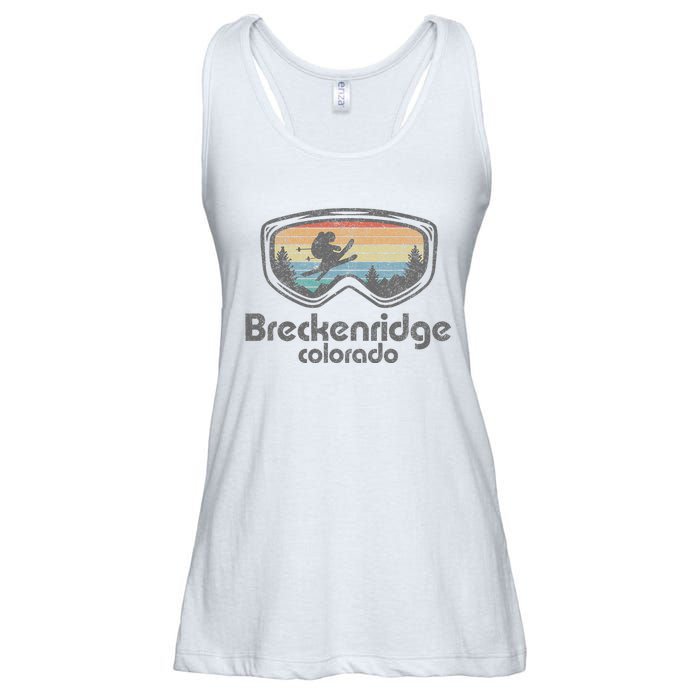 Breckenridge Colorado Ski Mountain Skiing Ladies Essential Flowy Tank