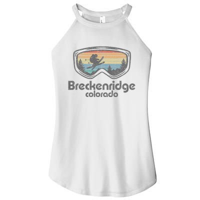 Breckenridge Colorado Ski Mountain Skiing Women's Perfect Tri Rocker Tank