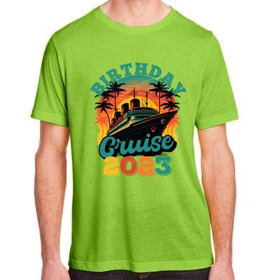 Birthday Cruise Squad Party Family Matching Cruise Ship Gift Adult ChromaSoft Performance T-Shirt