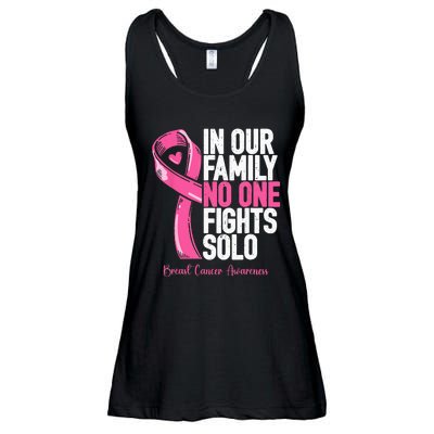 Breast Cancer Support Pink Family Breast Cancer Awareness Ladies Essential Flowy Tank