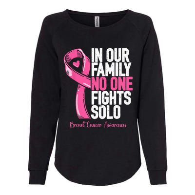 Breast Cancer Support Pink Family Breast Cancer Awareness Womens California Wash Sweatshirt