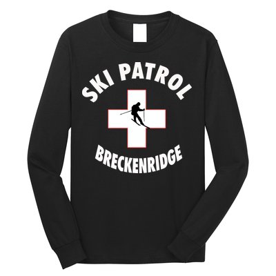 Breckenridge Colorado Ski Patrol Gift Long Sleeve Shirt