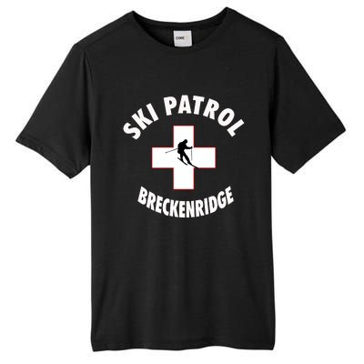 Breckenridge Colorado Ski Patrol Gift Tall Fusion ChromaSoft Performance T-Shirt