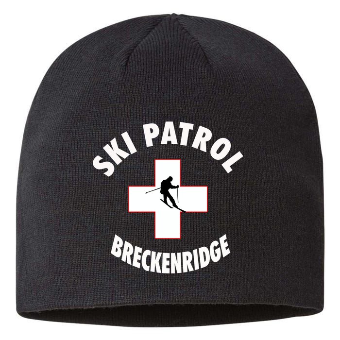 Breckenridge Colorado Ski Patrol Gift Sustainable Beanie