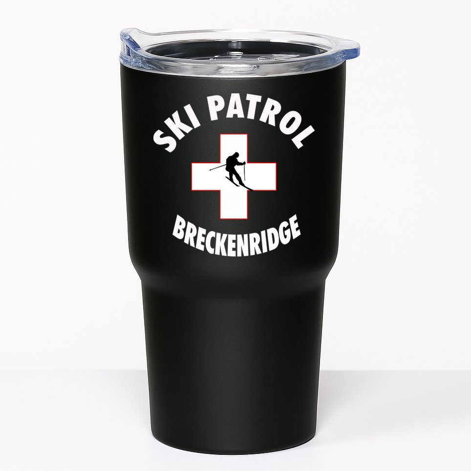 Breckenridge Colorado Ski Patrol Gift Tumbler