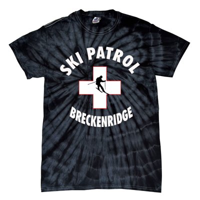 Breckenridge Colorado Ski Patrol Gift Tie-Dye T-Shirt