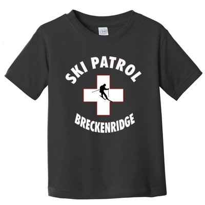 Breckenridge Colorado Ski Patrol Gift Toddler T-Shirt