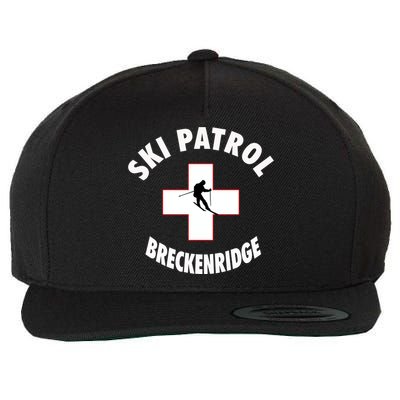 Breckenridge Colorado Ski Patrol Gift Wool Snapback Cap