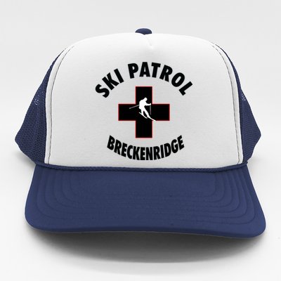 Breckenridge Colorado Ski Patrol Gift Trucker Hat